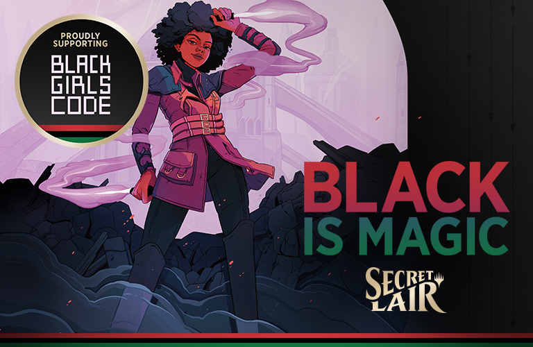 Se Revela Completamente El Secret Lair: Black Is Magic.