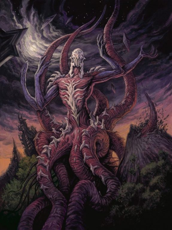 Ulamog the Infinite Gyre illustrated by Thomas M. Baxa