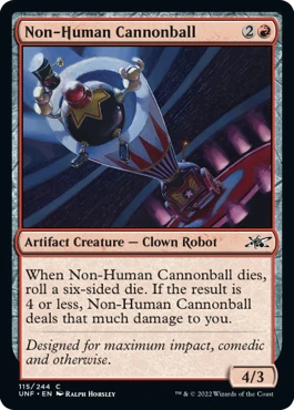 Non-Human Cannonball 