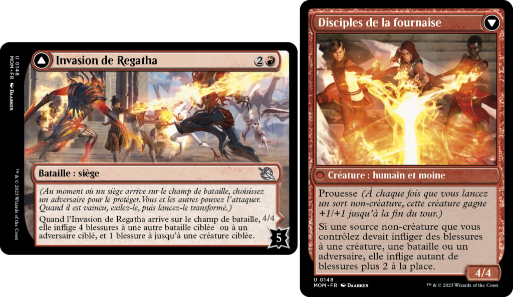 Invasion of Regatha // Disciples of the Inferno 