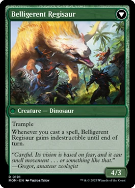 Belligerent Regisaur