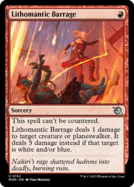 Lithomatic Barrage 