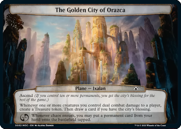 The Golden City of Orazca 