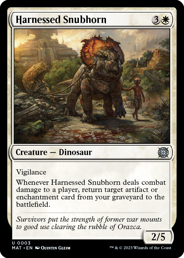 harnessed-snubhorn