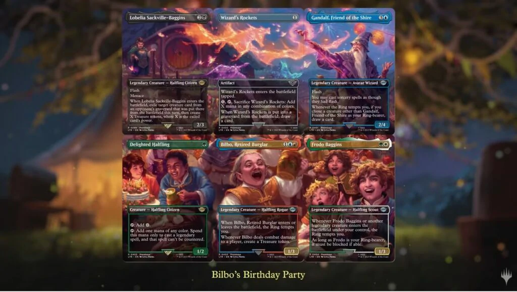 bilbos-birthday-party-scene-cards