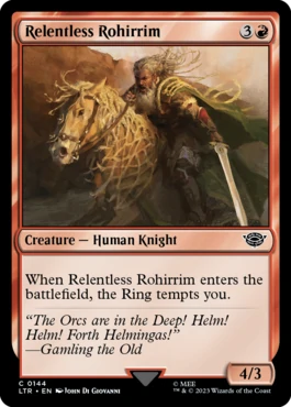 Relentless Rohirrim 