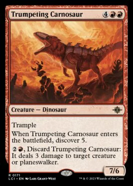 Trumpeting-Carnosaur