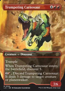 Trumpeting-Carnosaur