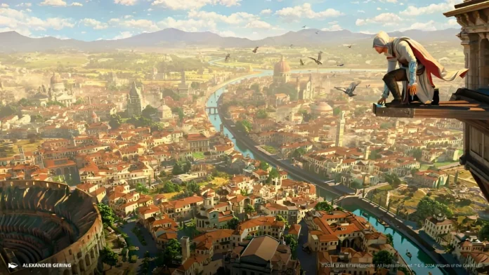 Rome Vista, illustrated by Alexander Gering