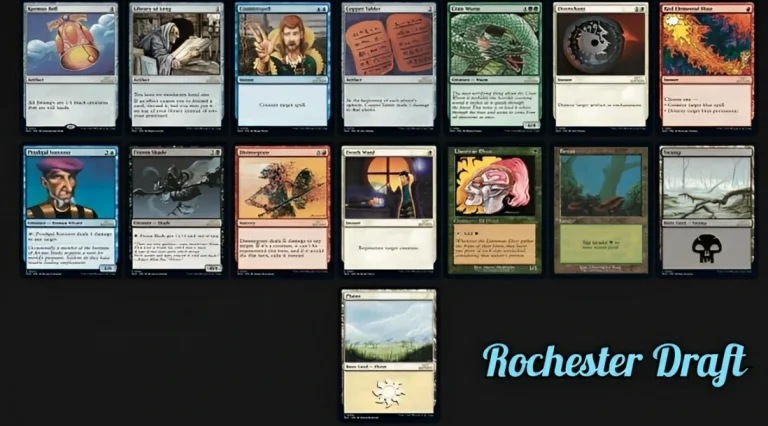 Rochester Draft Un Formato Clásico De Magic The Gathering.