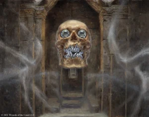 Demilich (Dungeons & Dragons: Adventures in the Forgotten Realms) - art by Daniel Zrom