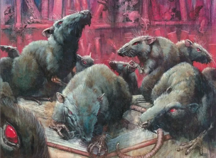 Ravenous Rats (Starter) - art by Carl Critchlow