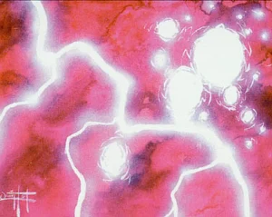 Ball Lightning (The Dark) - art by Quinton Hoover