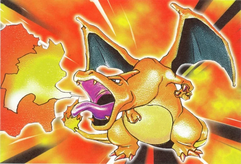 Rare First Edition Base Set Charizard Pokémon Card