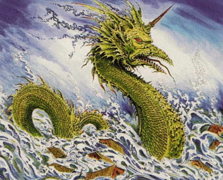 Taniwha (Mirage) - art by Ian Mille