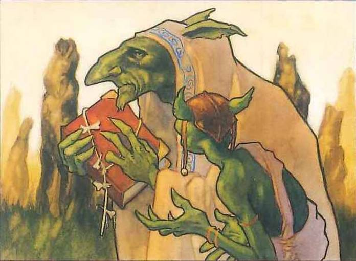 Goblin Lore (Portal Second Age) - art by D. Alexander Gregory