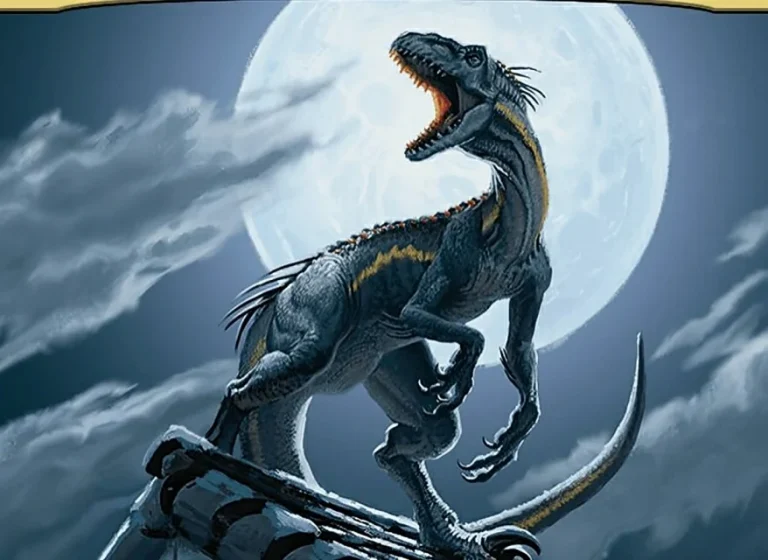 Indoraptor, the Perfect Hybrid (Jurassic World) - art by Daren Bader