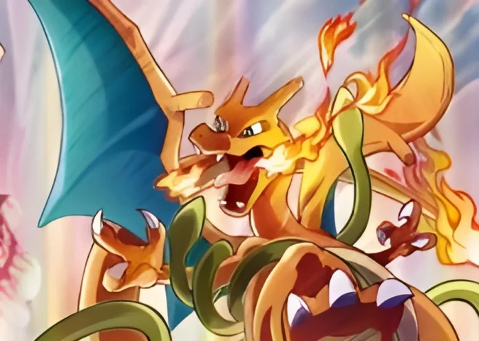 Flashfire Charizard EX Pokémon Card Game Art Collection