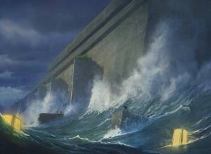 High Tide (Dominaria Remastered) - art by Marc Simonetti