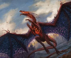 Herigast, Erupting Nullkite (Modern Horizons III) - art by Lucas Graciano
