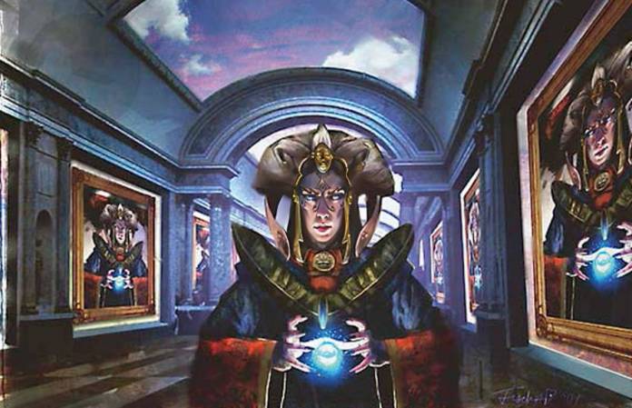 Mirror Gallery (Betrayers of Kamigawa) - art by Scott M. Fische