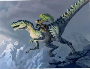 Allosaurus Rider