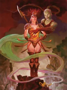 Burning Wish (Judgment) - art by Scott M. Fische