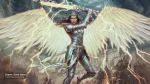 Elspeth, Storm Slayer (Tarkir: Dragonstorm) - art by Ekaterina Burmak