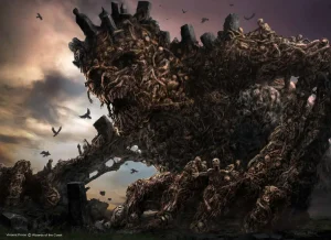 Hogaak, Arisen Necropolis (Modern Horizons) - art by Vincent Proce