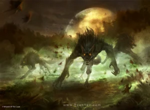 Moonmist (Innistrad) - art by Ryan Yee