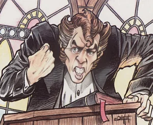 Preacher (The Dark) - art by Quinton Hoover