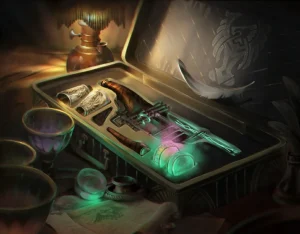 Agent's Toolkit (Streets of New capenna Commander Decks) - art by Olena Richards