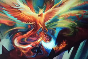 Detective's Phoenix (Modern Horizons III) - art by Deruchenko Alexander