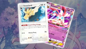El Mazo De Stoutland Y Espeon