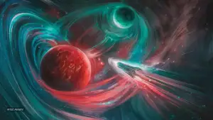 Grove of the Burnwillows (Edge of Eternities - Stellar Sights) - art by Aenami