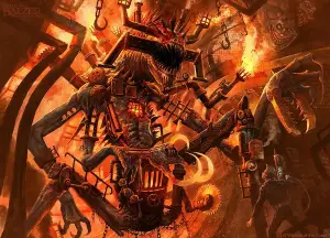 Overlord of the Boilerbilges (Duskmourn: House of Horrors) - art by Helge C. Balzer