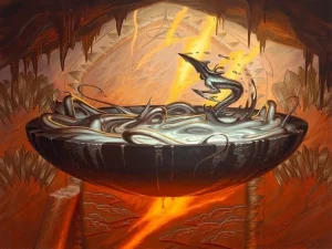 Thrumming Hivepool illustrated by Rob Rey