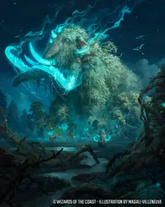Craterhoof Behemoth (Tarkir Dragonstorm) - art by Magali Villeneuv