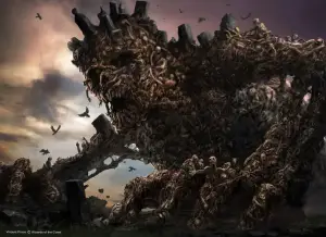 Hogaak, Arisen Necropolis (Modern Horizons) - art by Vincent Proce