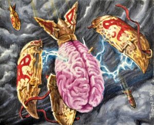 Mind Bomb (The Dark) - art by Mark Tedin