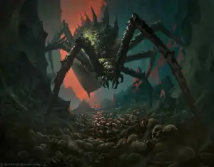 Shelob, Child of Ungoliant (The Lord of the Rings: Tales of Middle-earth) - art by Lorenzo Mastroianni