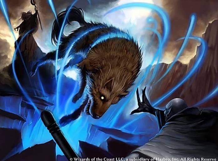 Spell Snare (Dissension) - art by Hideaki Takamura