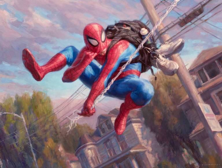 Spider-Man, Web-Slinger (Marvel's Spider-Man) - art by Ryan Pancoast