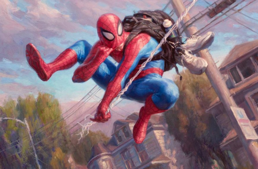 Spider-Man, Web-Slinger (Marvel's Spider-Man) - art by Ryan Pancoast