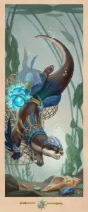 Stormchaser's Talent (Bloomburrow) - art by Christina Kraus