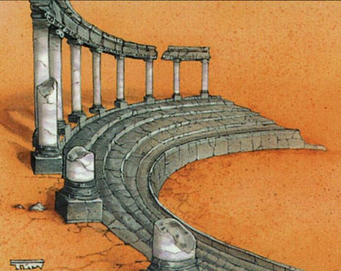 Arena of the Ancients (Legends) - art by Tom Wänerstrand