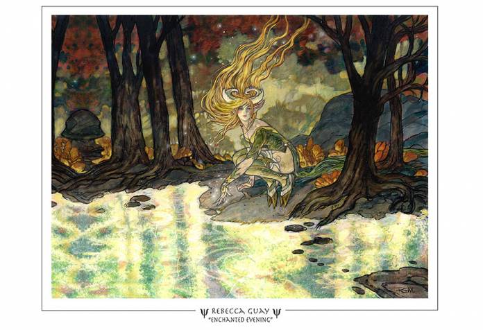 Enchanted Evening (Shadowmoor) - art by Rebecca Guay