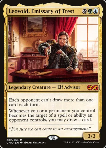 10 Personajes de Leyenda Olvidadas en el Lore pero con un Éxito Espectacular en la Mesa. 1 Leovold, Emissary of Trest