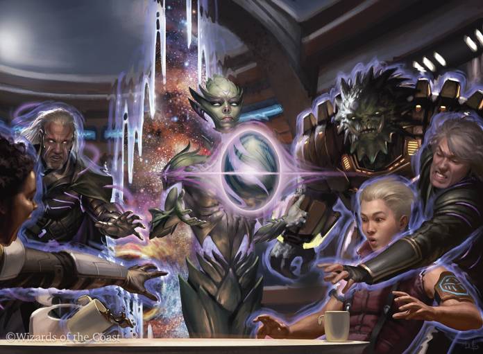 Temporal Intervention (Edge of Eternities) - art by Chris Rallis