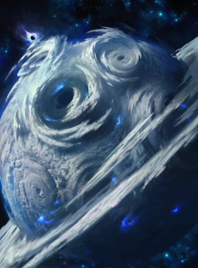 Uthros, Titanic Godcore (Edge of Eternities) - art by Adam Paquette